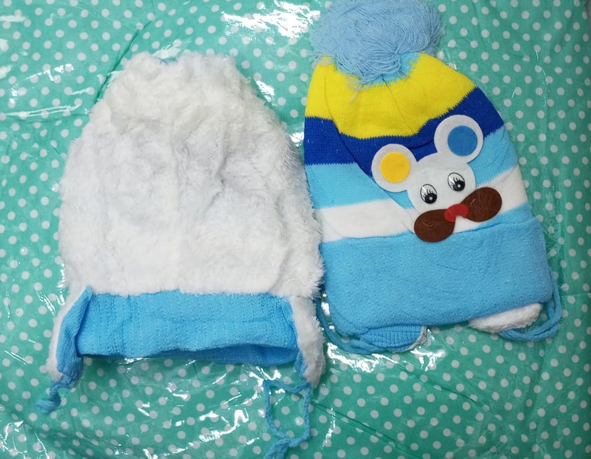Baby Knitted Kofias with Warm Lining on offer at Sure Deals Baby World Kenya